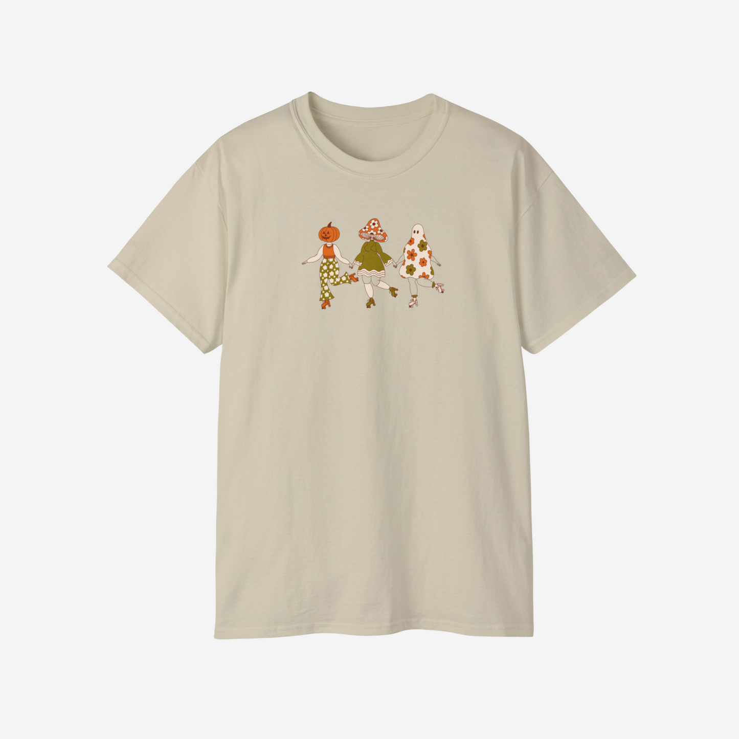 Green Halloween Skaters T-Shirt