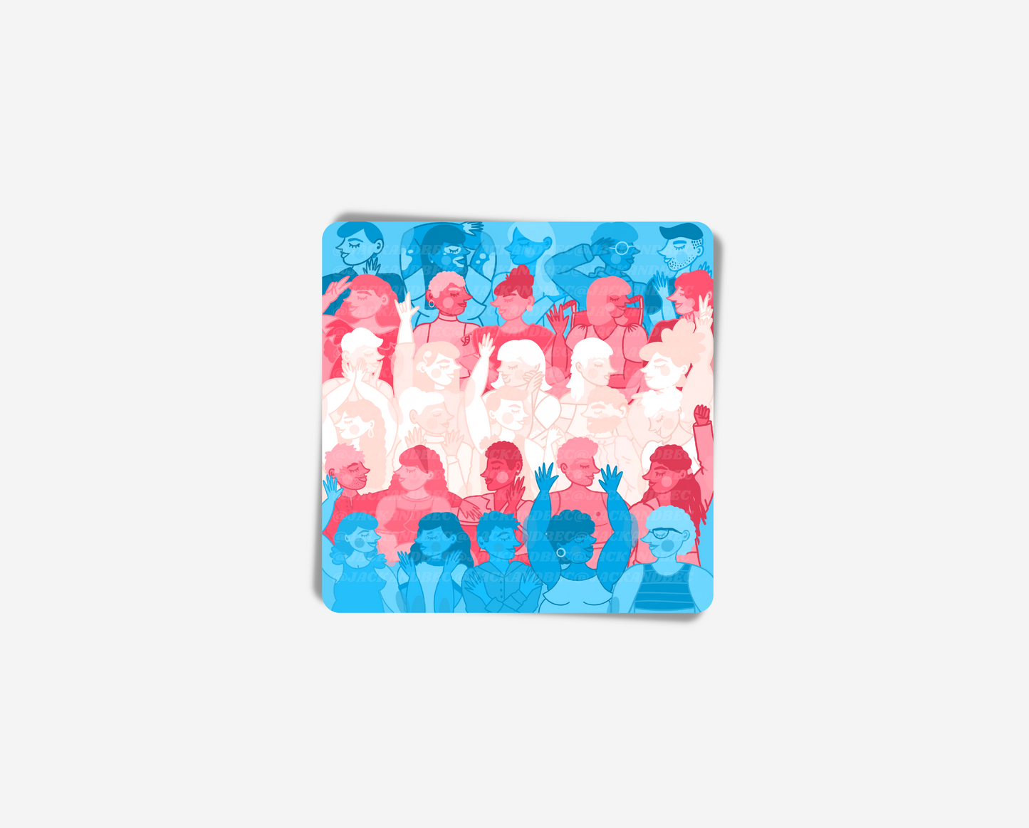 Transgender Pride Sticker
