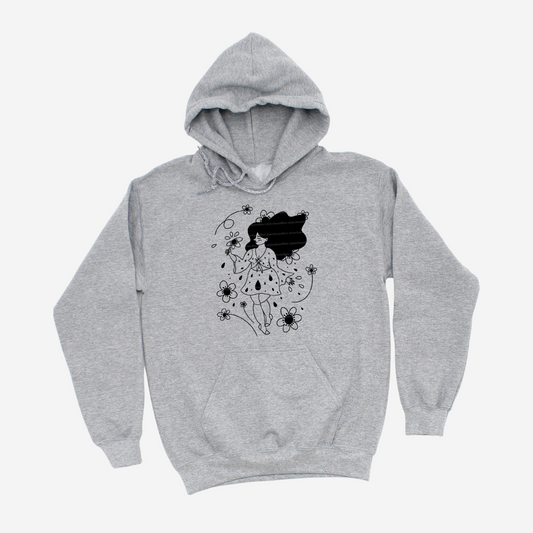 Sad Girl Friday Hooded Sweatshirt