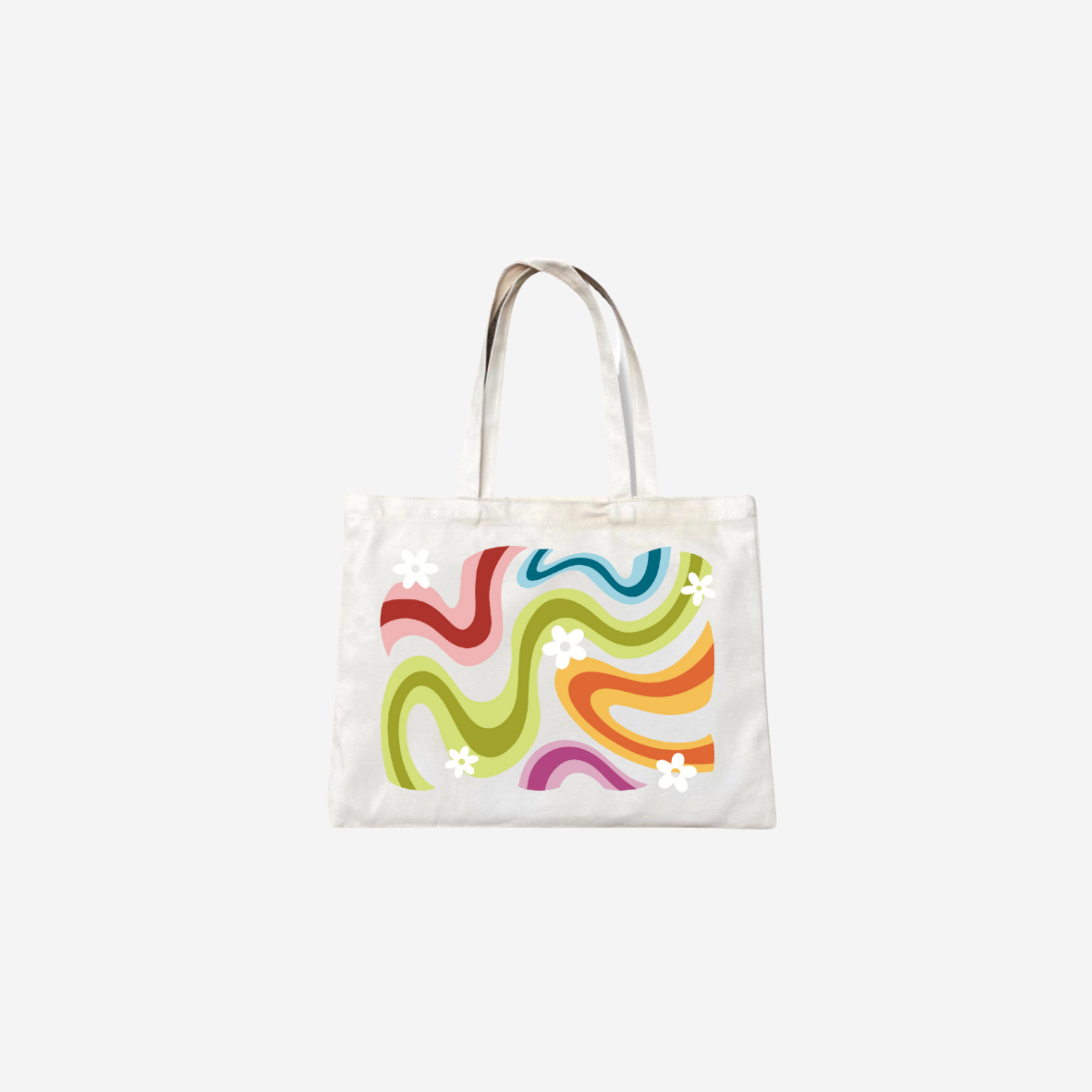 Retro Rainbow Tote Bag – Jack and Bec