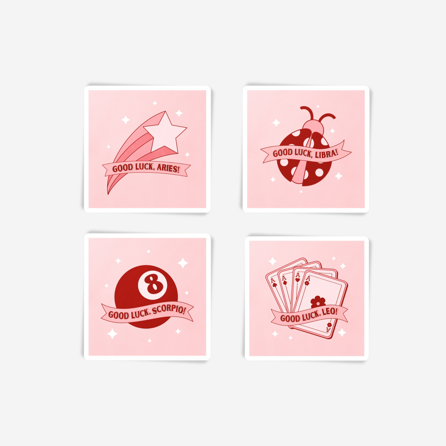 Good Luck, Babe! Zodiac Sticker