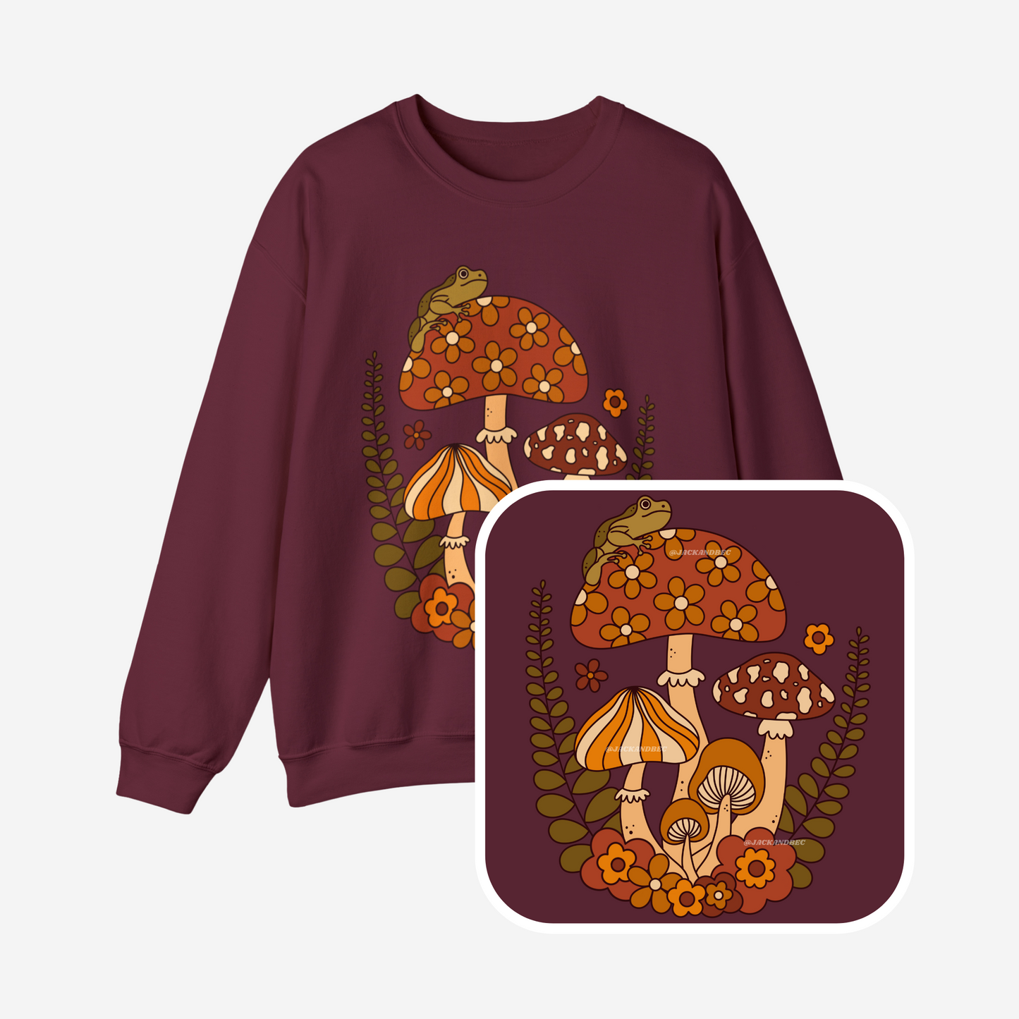 Mighty Mushrooms Vol. 3 Crewneck