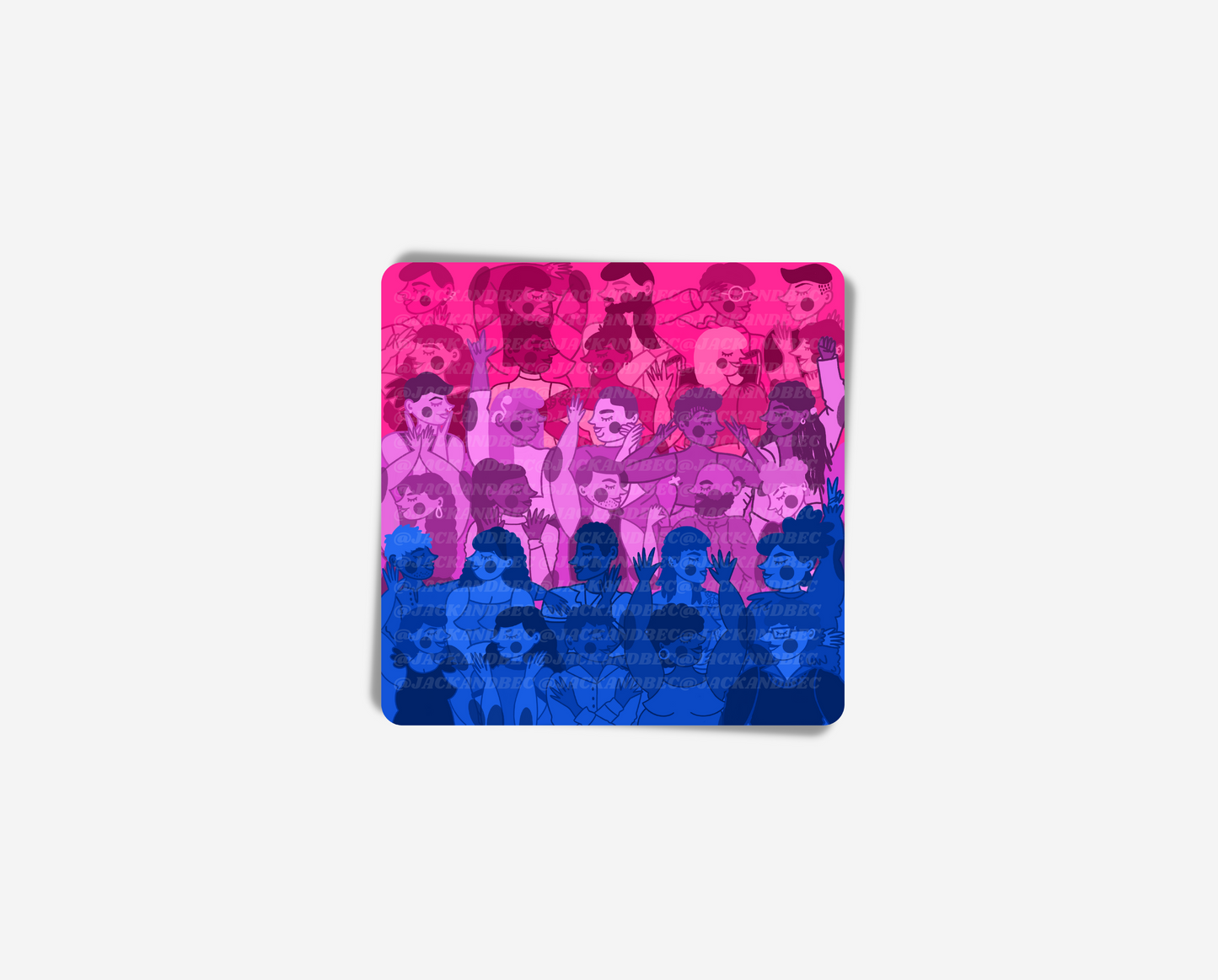 Bisexual Pride Sticker
