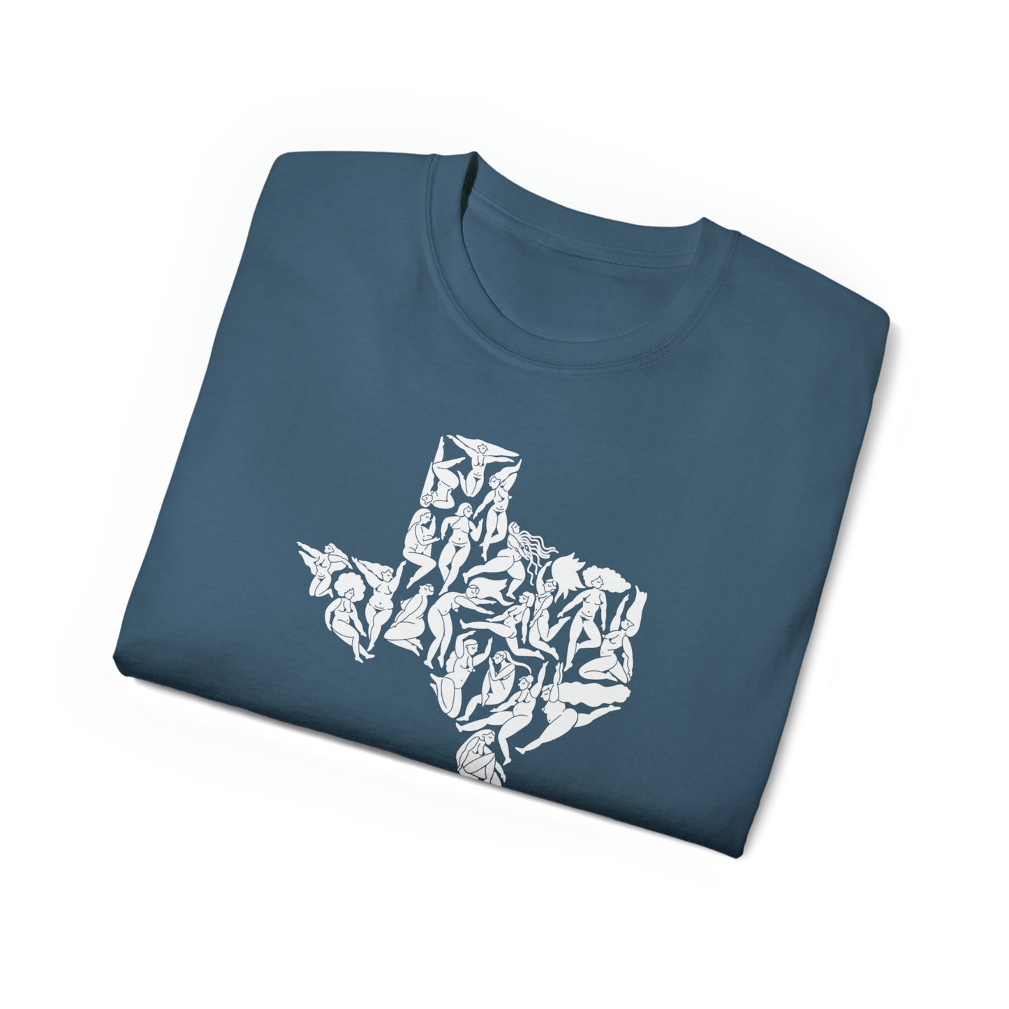 Texas Women Indigo Blue T-Shirt