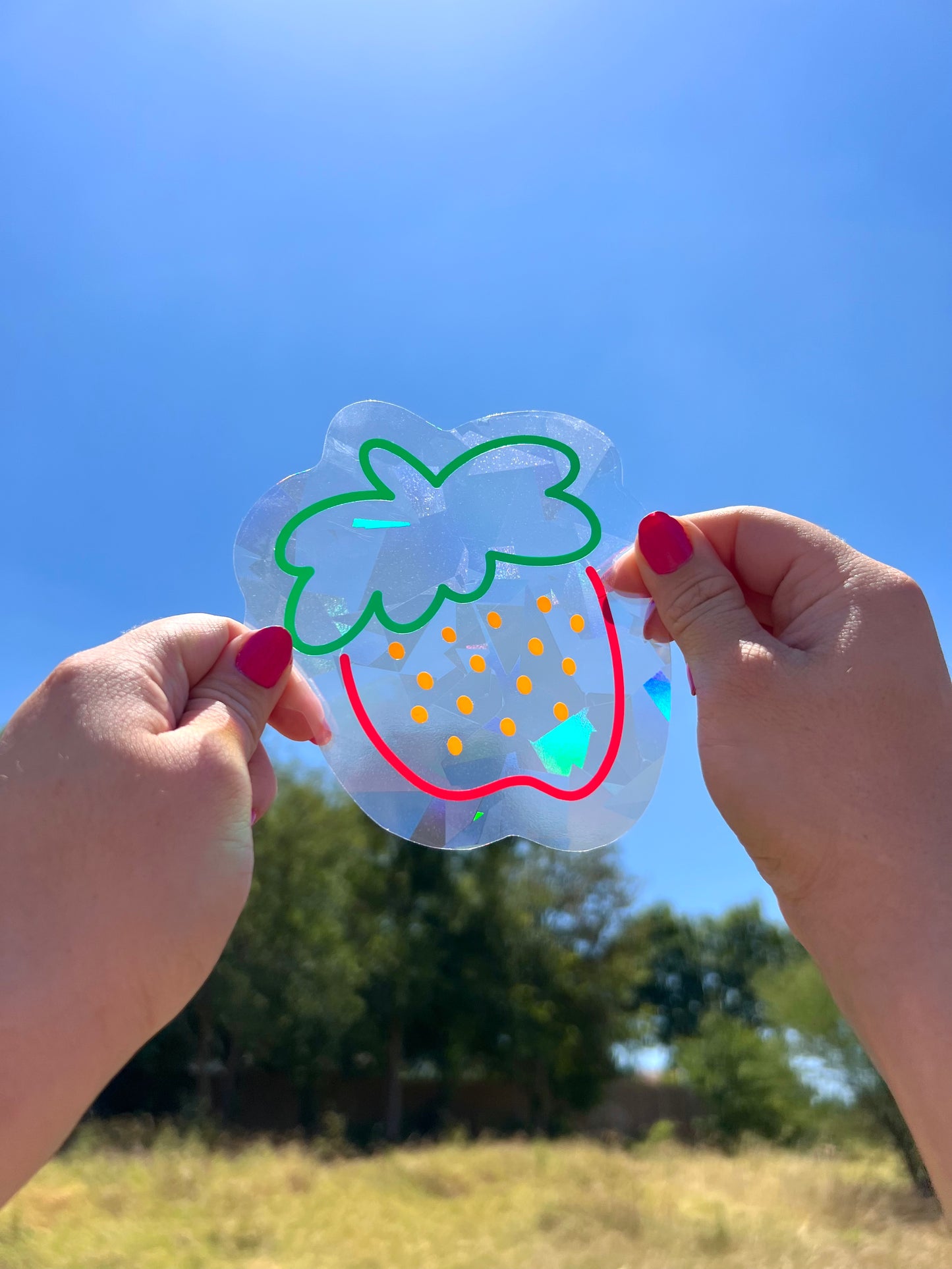 Berry Sweet Suncatcher Window Sticker