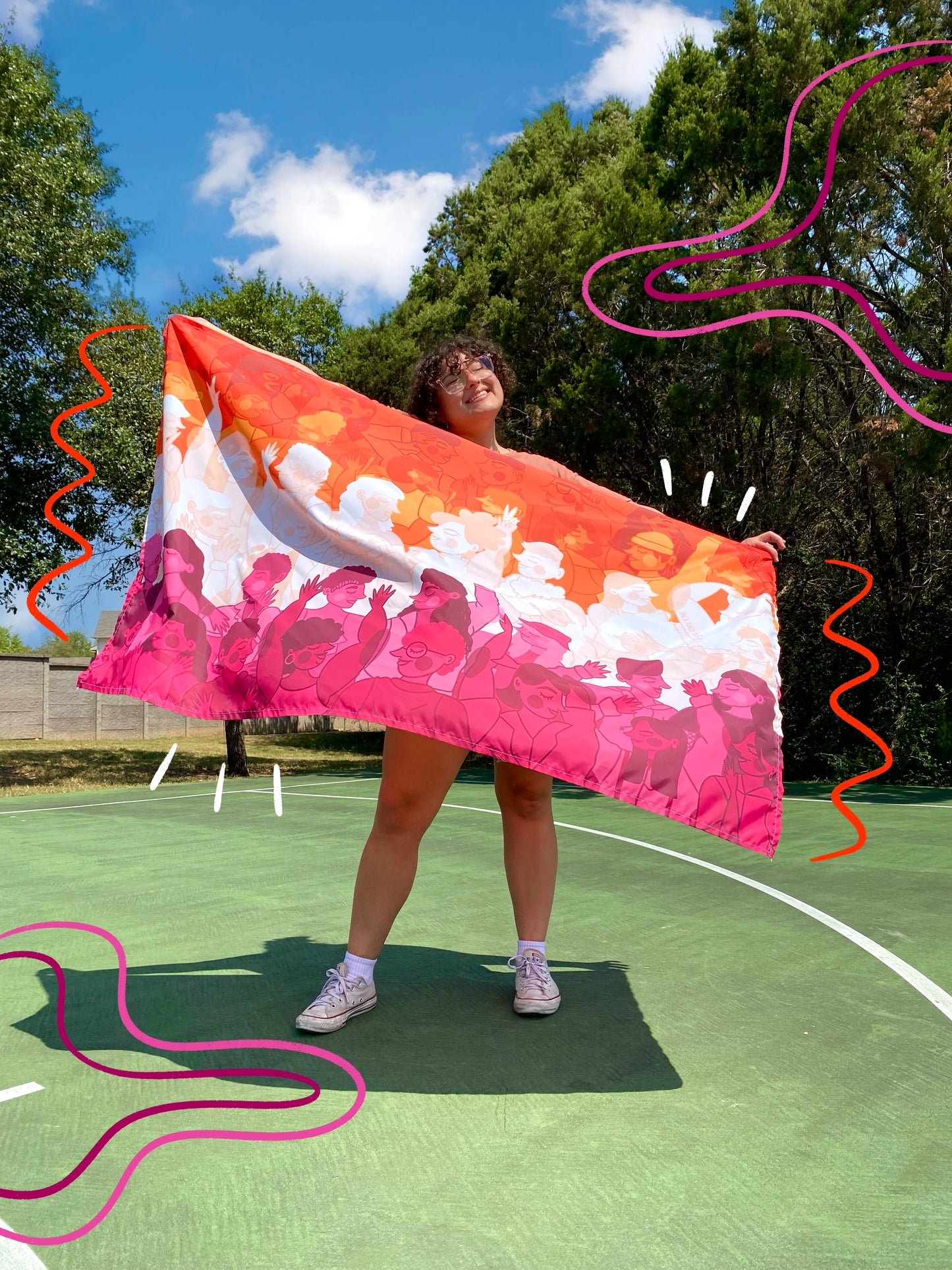 Lesbian Pride Flag