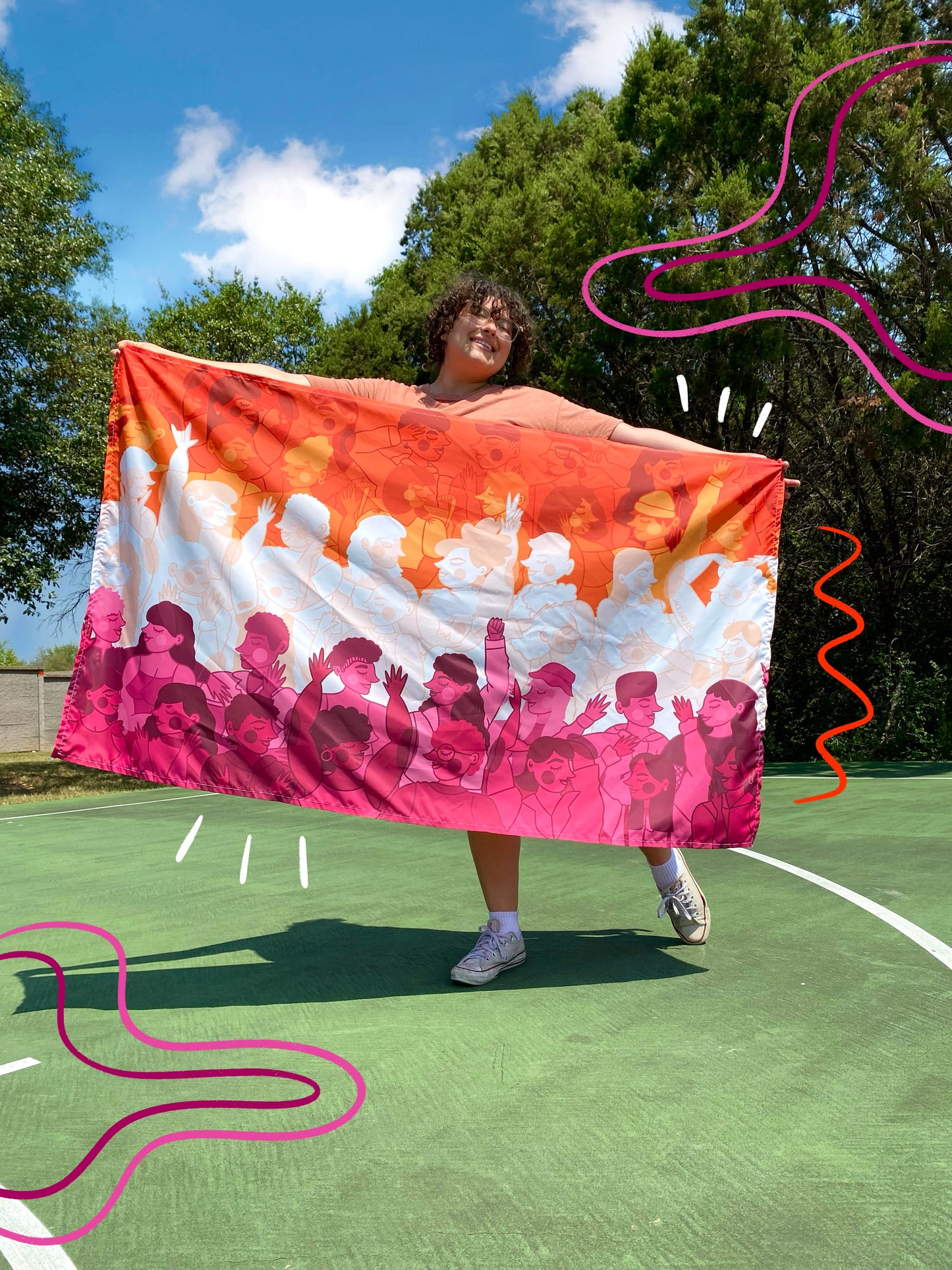 Lesbian Pride Flag