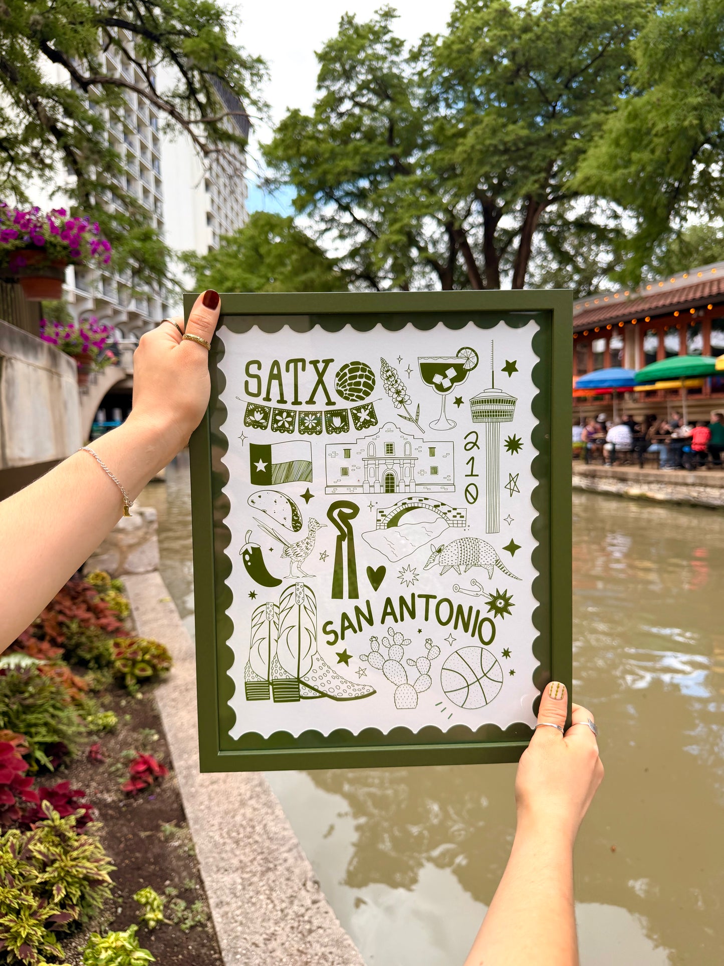 "SATX Doodles" Print