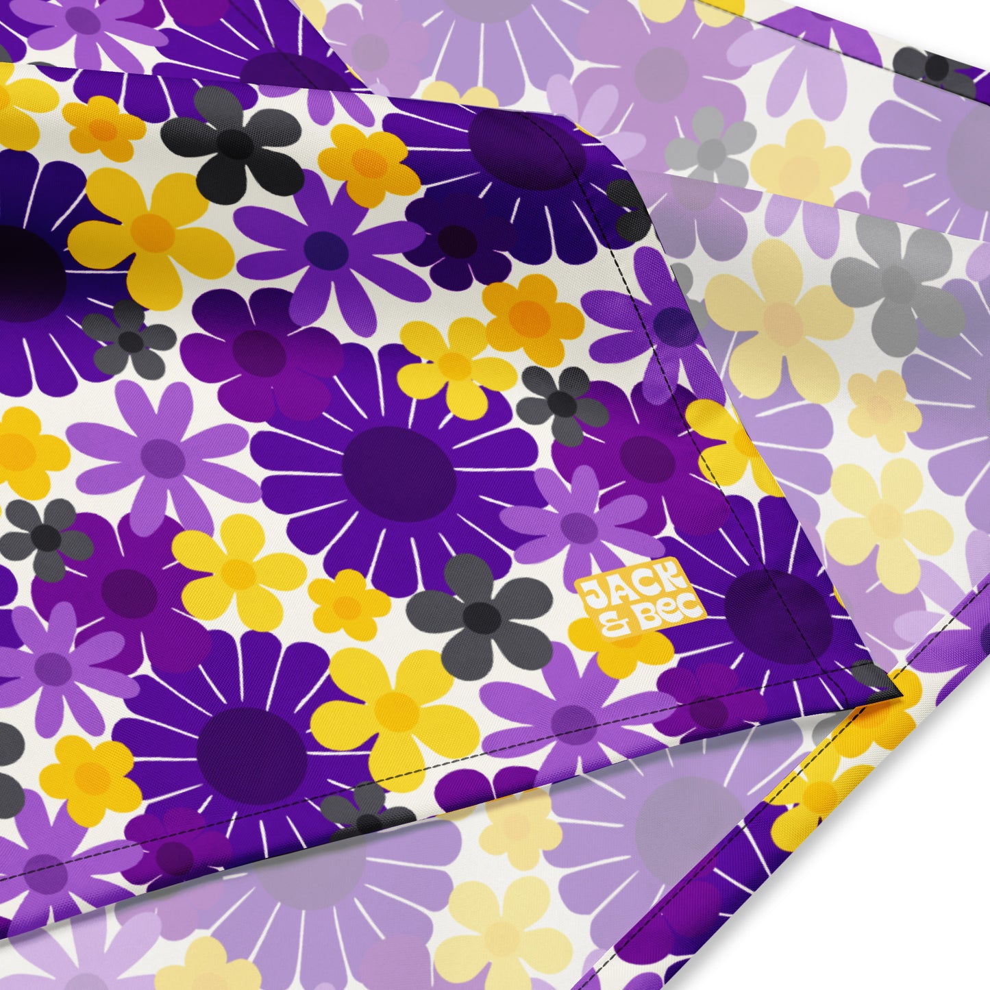 Lavender Lemonade Flower Power Bandana