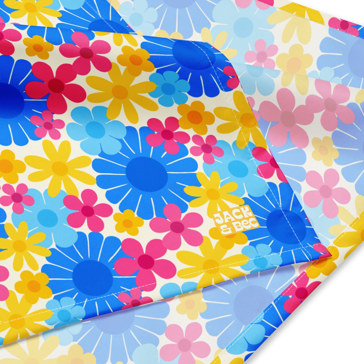 Seaside Flower Power Bandana