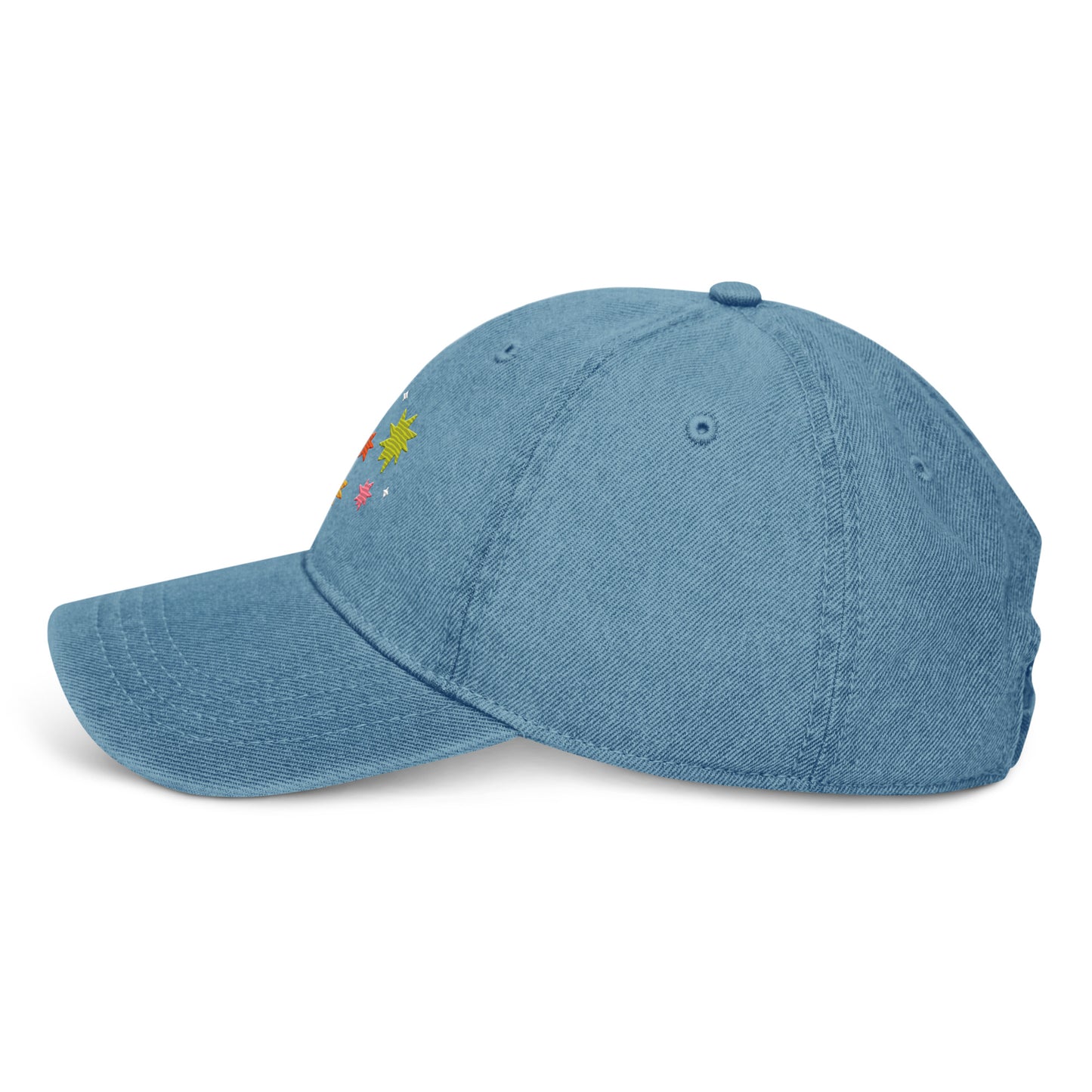 Rainbow Spark Denim Hat