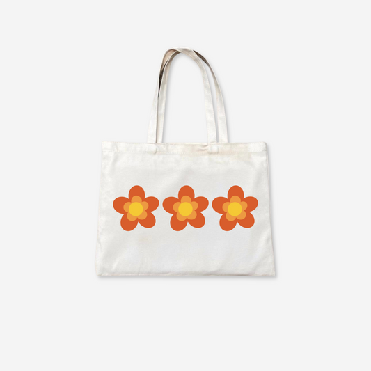 Flower Power of Three Tote Bag