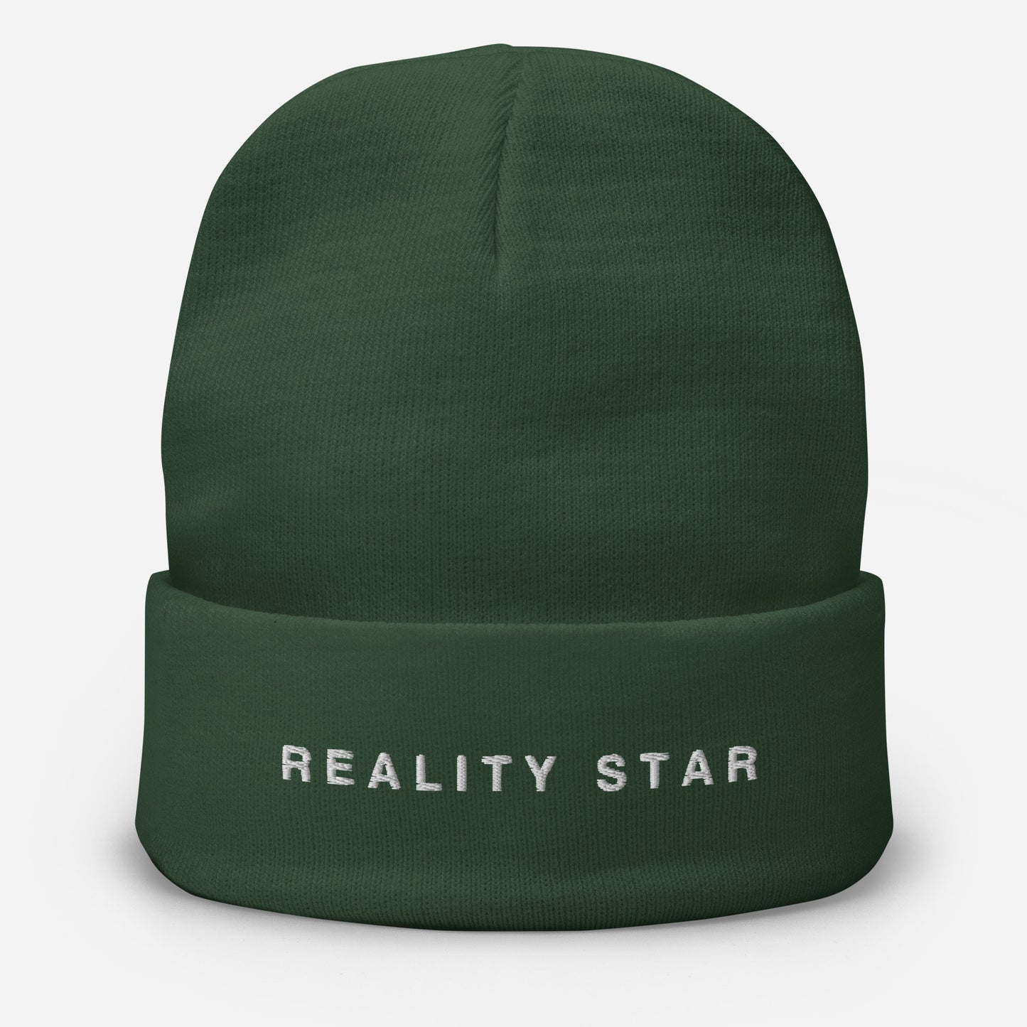 Reality Star Embroidered Beanie