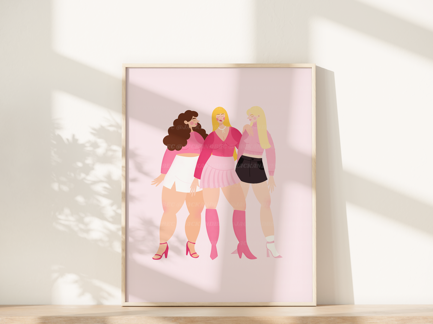 Not Very Nice Girls Print