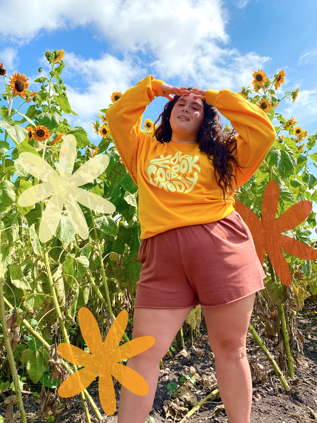 You Look Good Today Crewneck
