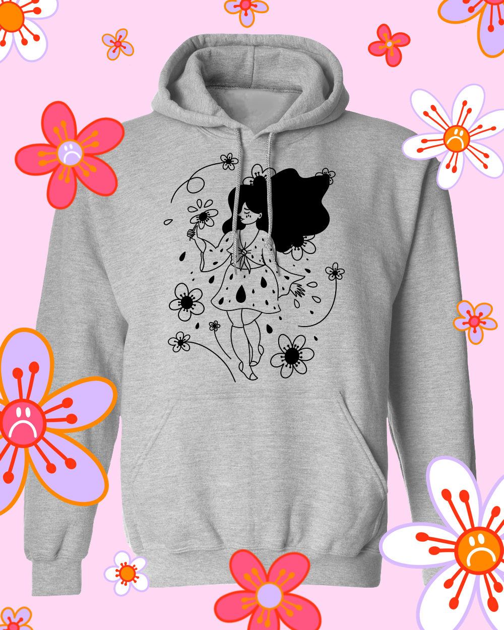 Sad Girl Friday Hooded Sweatshirt