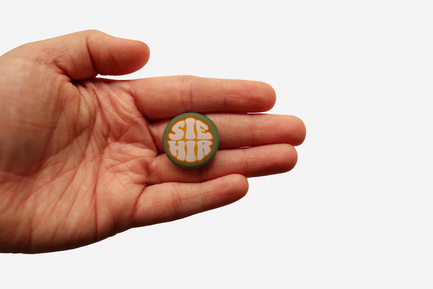 Sie/Hir Pronoun Button