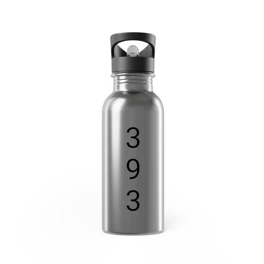 Angel Number Custom Stainless Steel Water Bottle With Straw