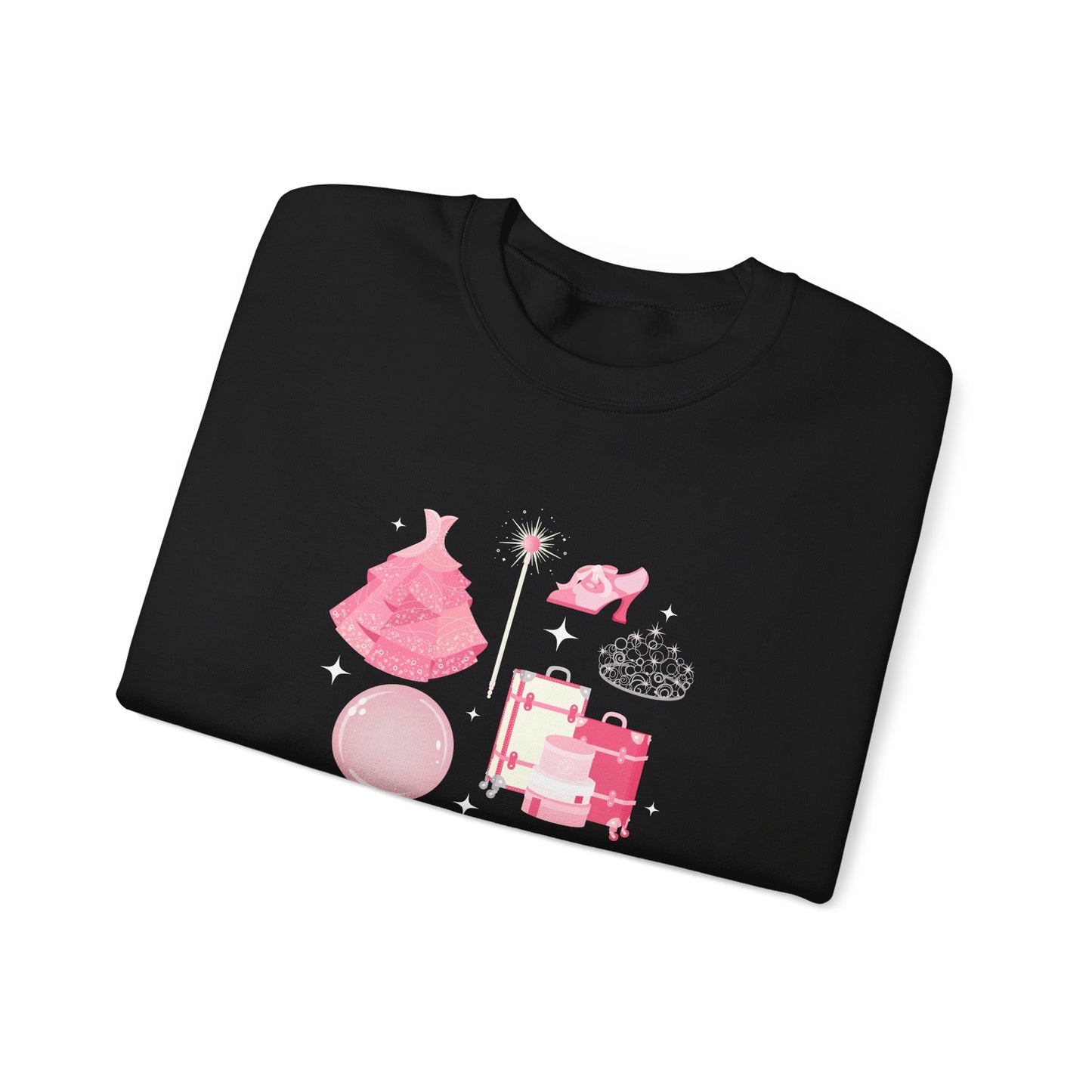 Pink Witch Crewneck Sweatshirt