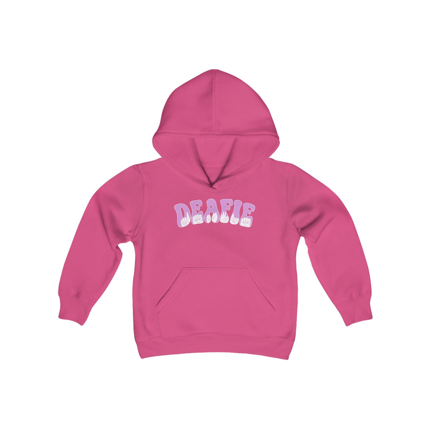 Deafie Youth Heavy Blend Hooded Sweatshirt