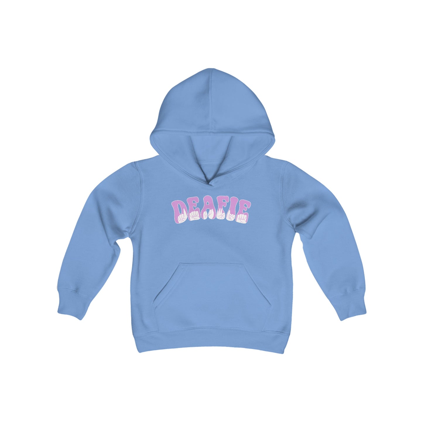 Deafie Youth Heavy Blend Hooded Sweatshirt