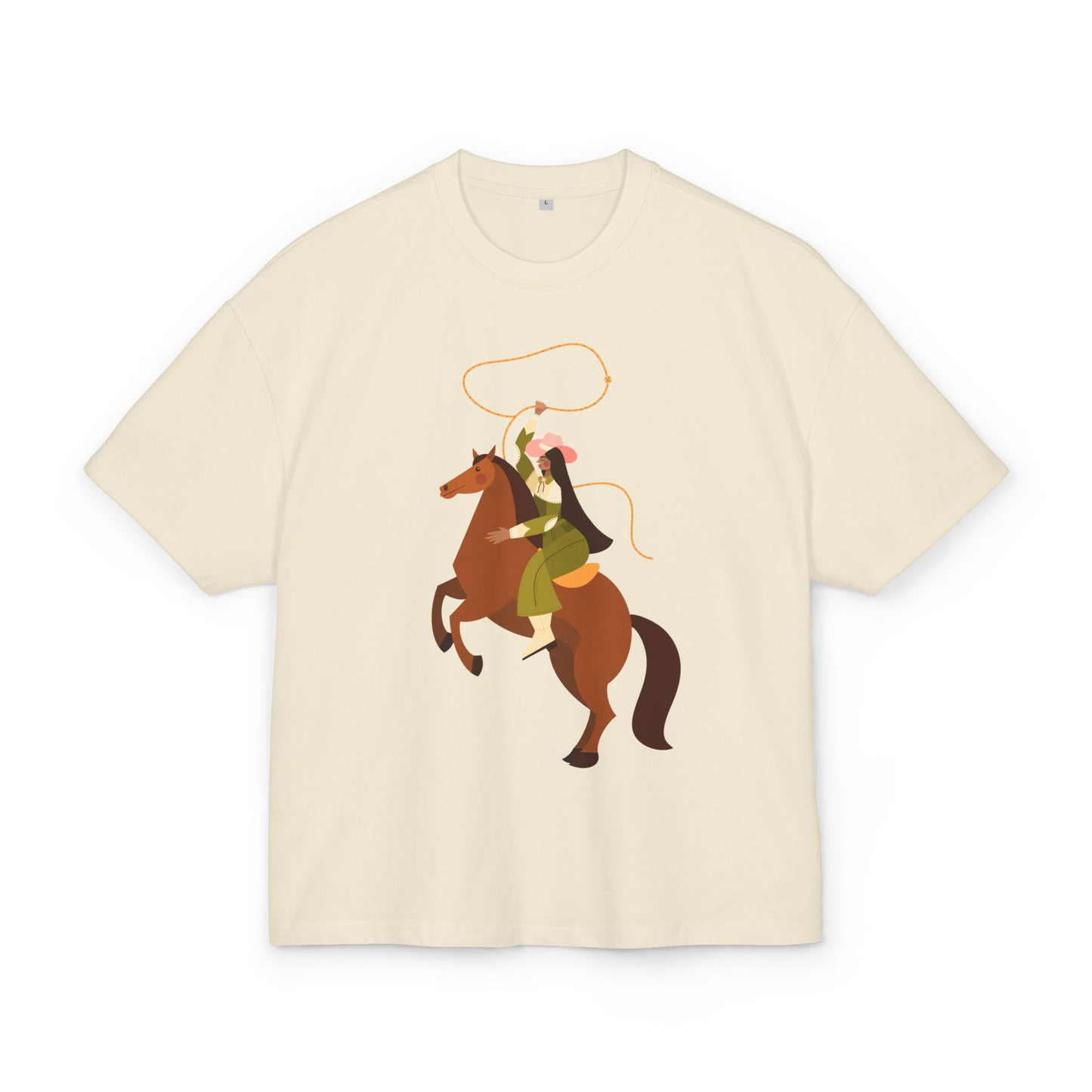 Cowgirl Ultra Heavy Cotton Box Tee