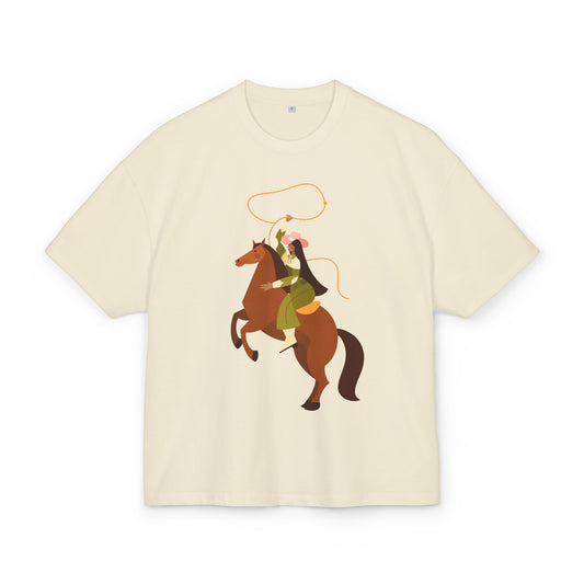Cowgirl Ultra Heavy Cotton Box Tee