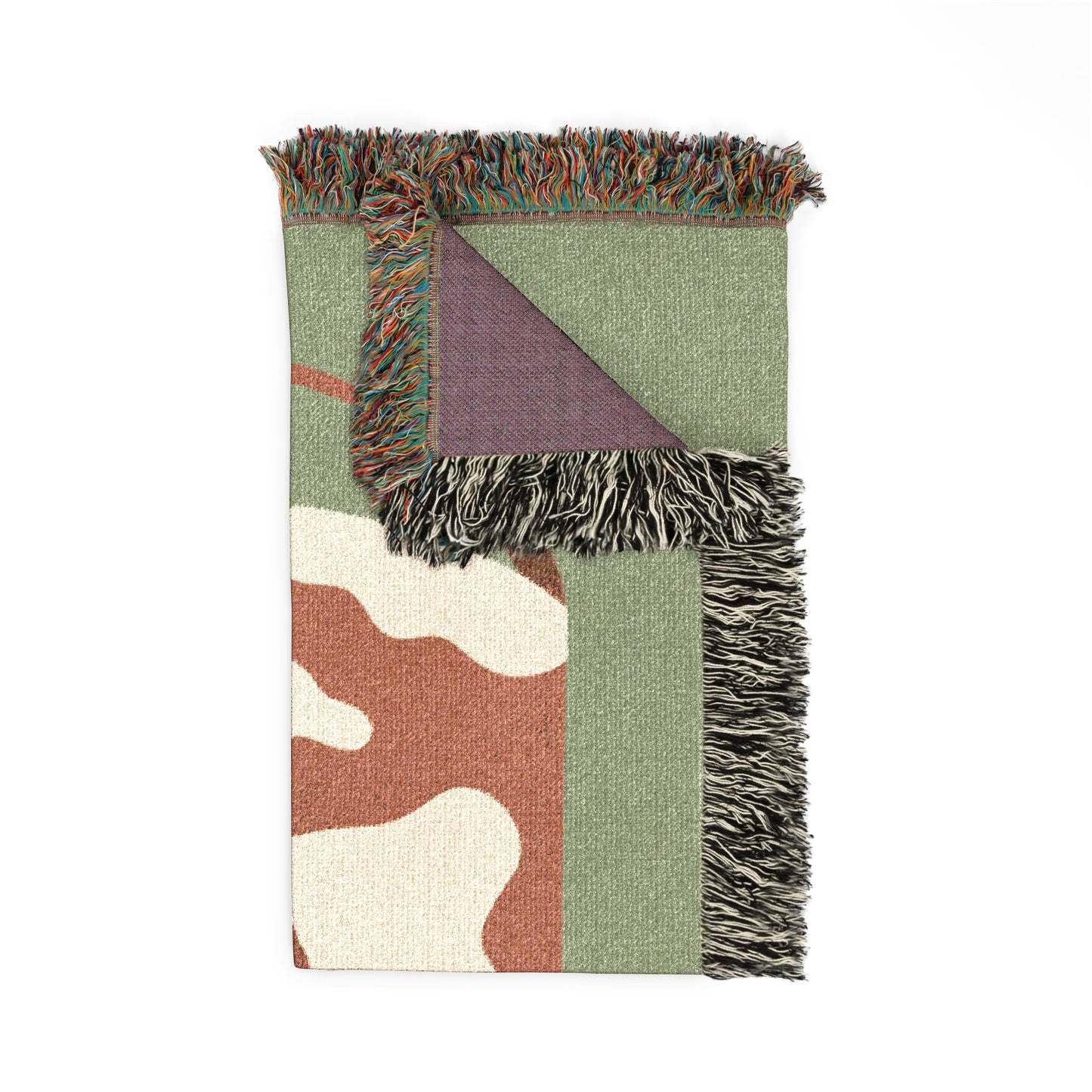 Petal the Cute Cow Woven Blanket