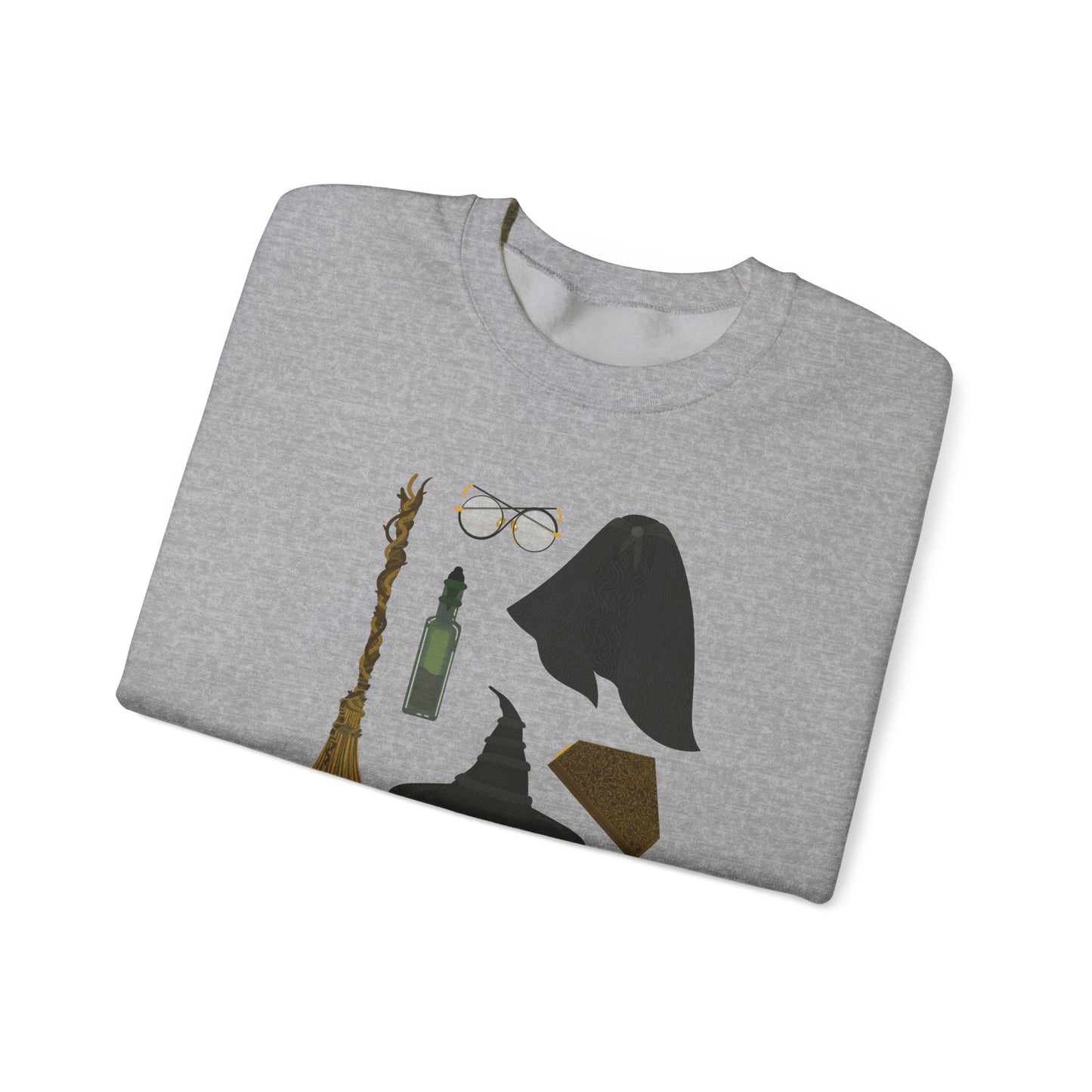 Green Witch Crewneck Sweatshirt