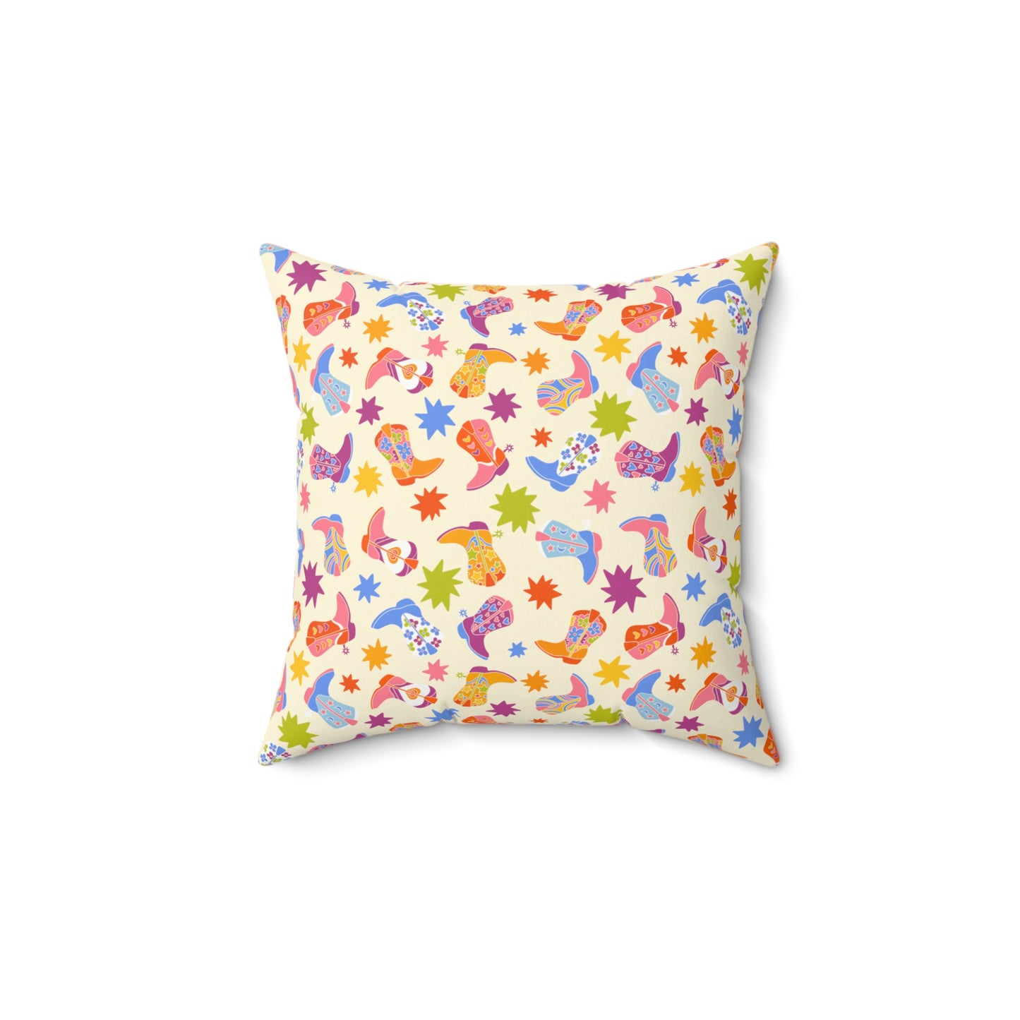 Spun Polyester Square Pillow