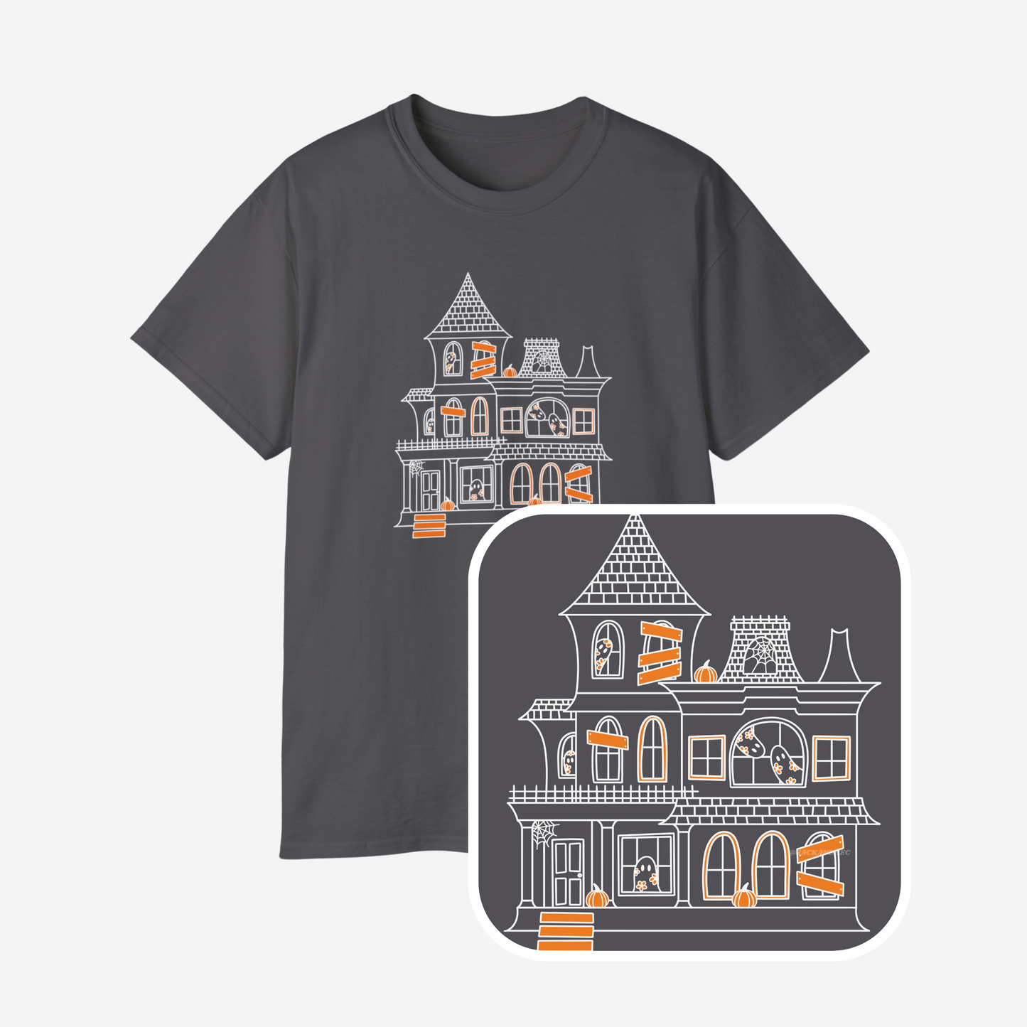 Ghostie Getaway Manor T-Shirt 👻