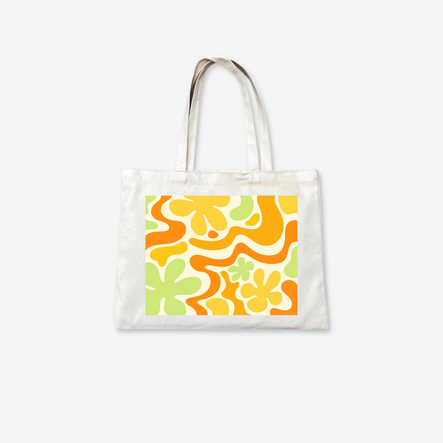 Smells Like Spring Hand-Painted Tote Bag