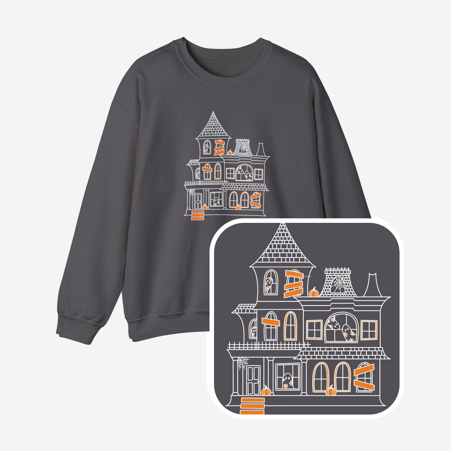 Ghostie Getaway Manor Crewneck 👻