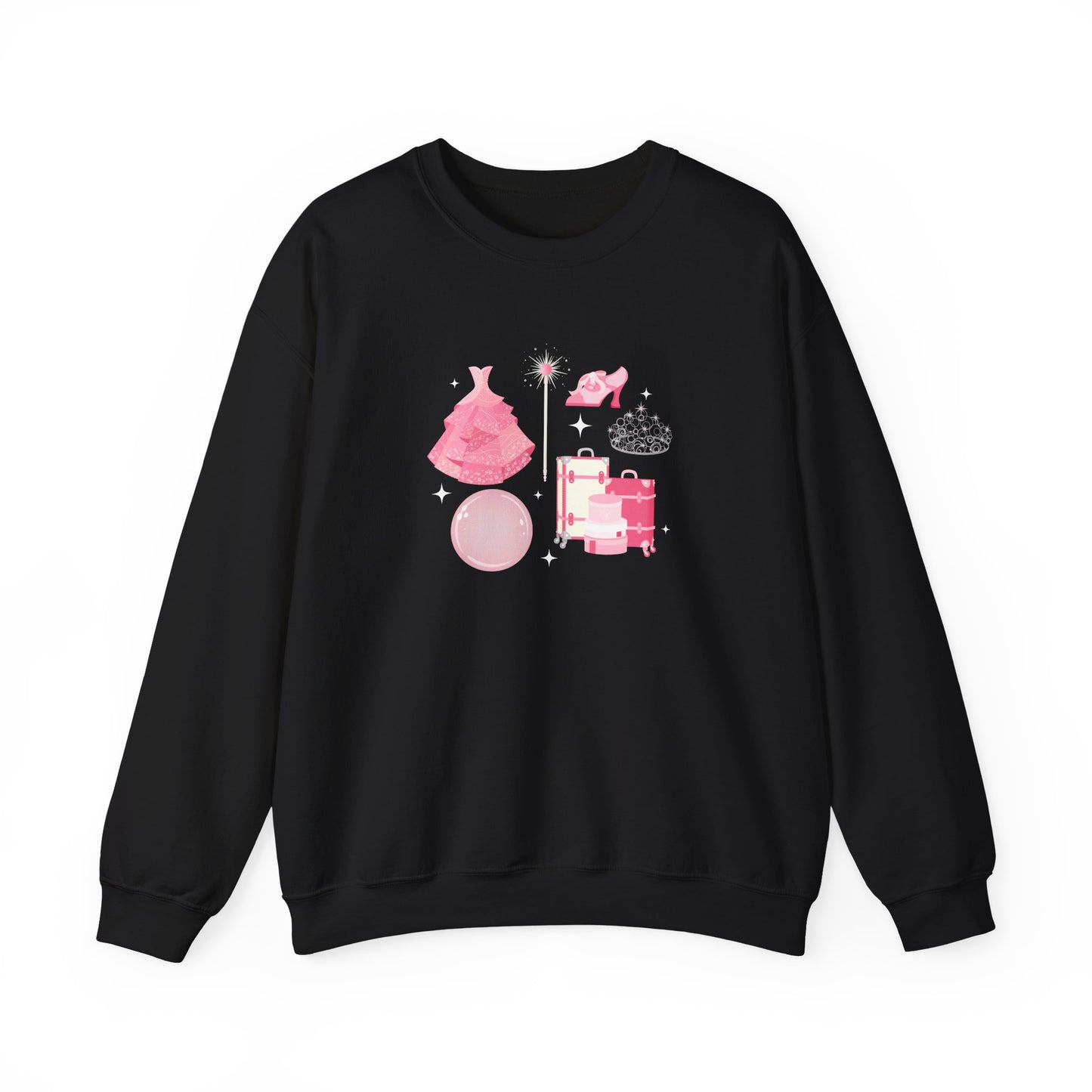 Pink Witch Crewneck Sweatshirt