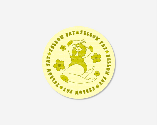 Fellow Fat Sticker