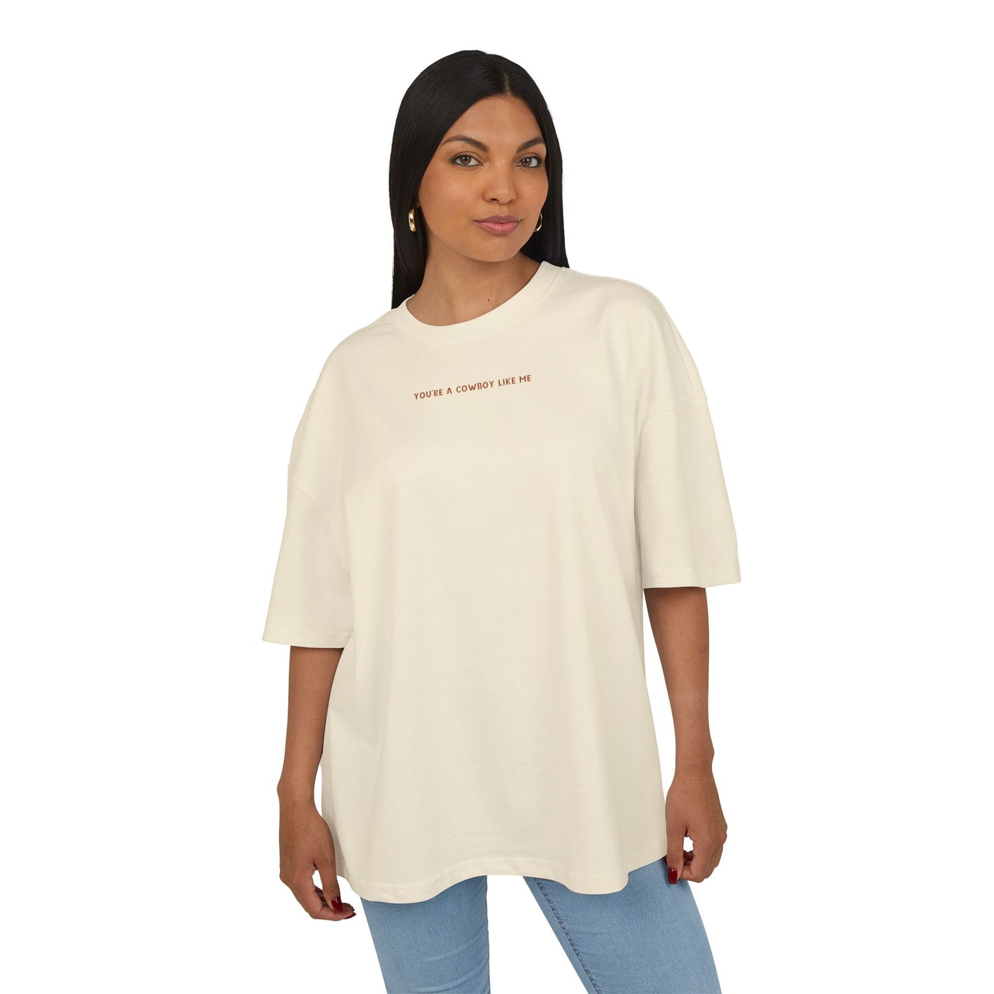 Cowgirl Like Me Ultra Heavy Cotton Box Tee