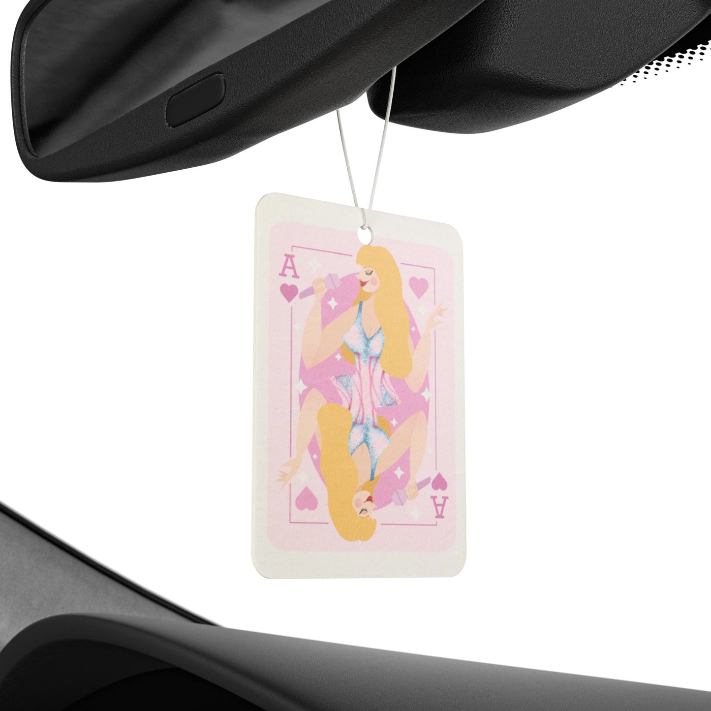 Blondie Pop Girlie Car Air Freshener