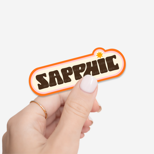 Sapphic Sticker