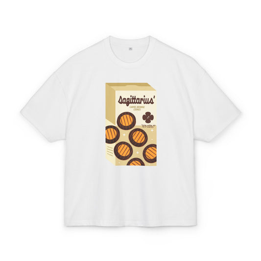 Sagittarius Cookies Unisex Ultra Heavy Cotton Box Tee