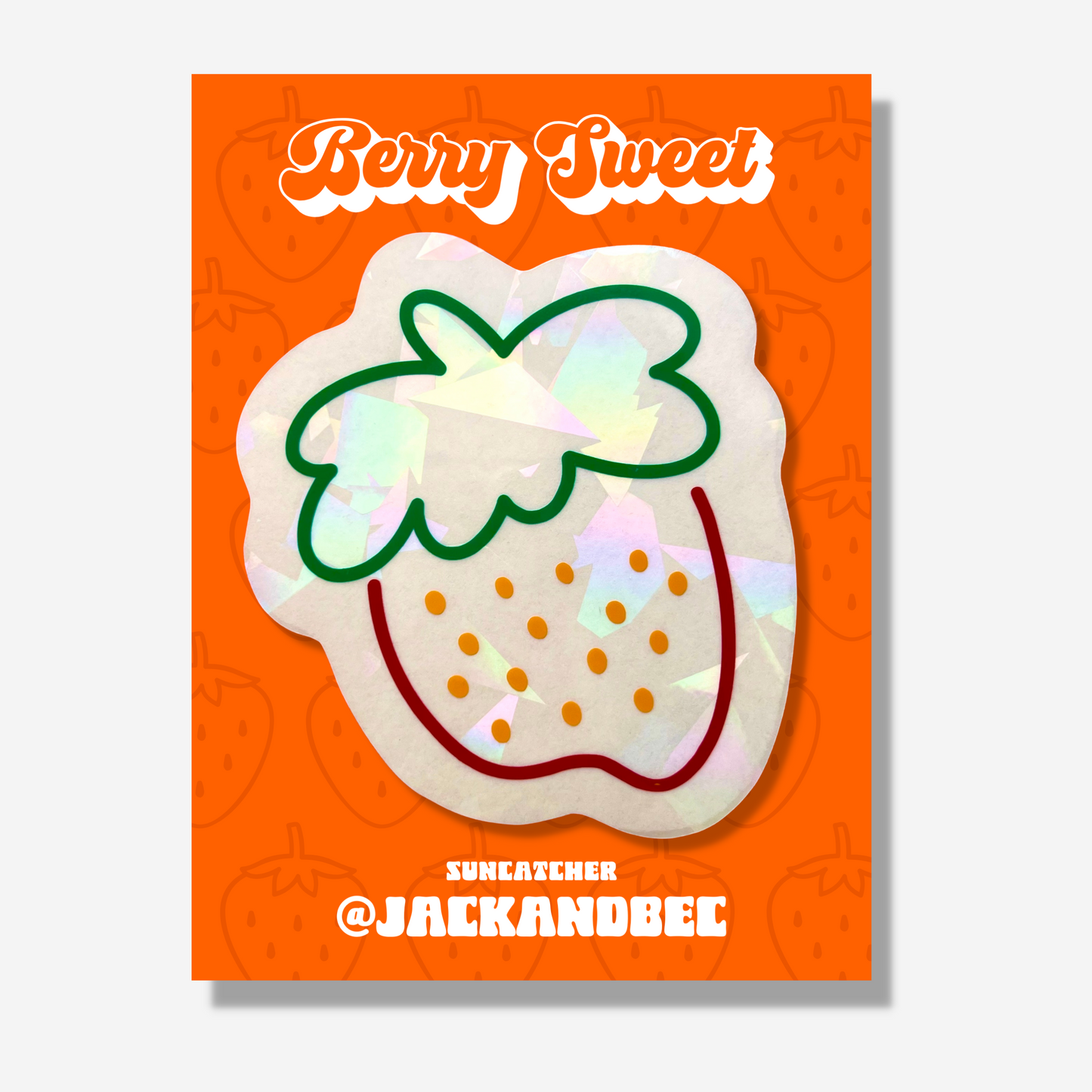 Berry Sweet Suncatcher Window Sticker