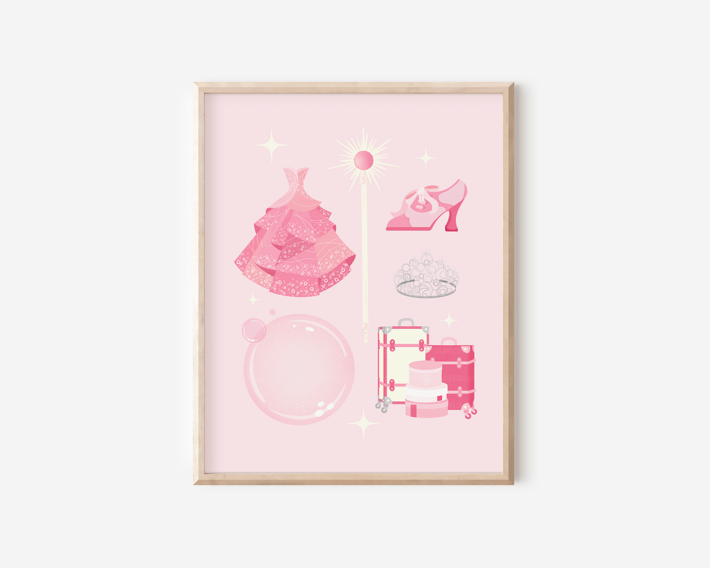 "Pink Witch" Print