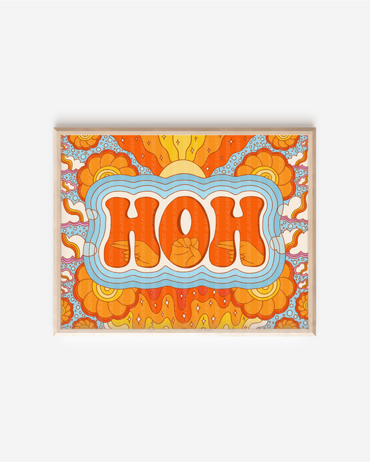 "HOH" Print