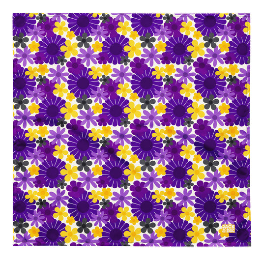 Lavender Lemonade Flower Power Bandana