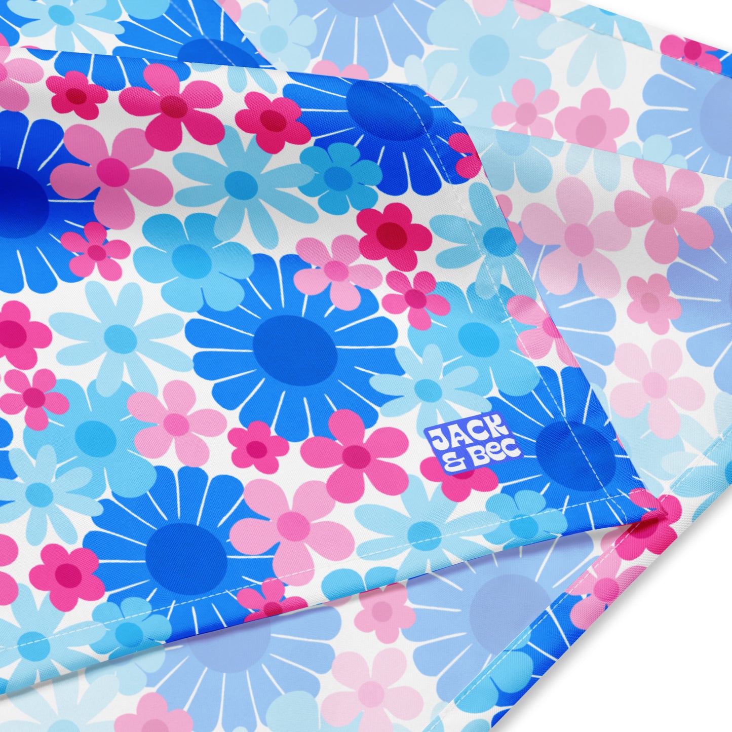 Candy Floss Flower Power Bandana