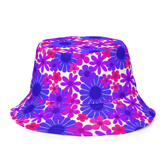 Sapphire Reversible Bucket Hat