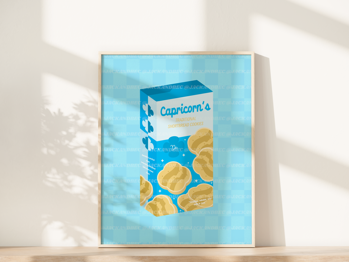 "Capricorn Cookies" Print