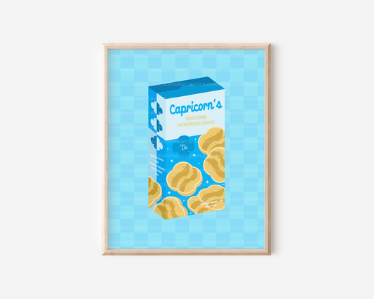 "Capricorn Cookies" Print