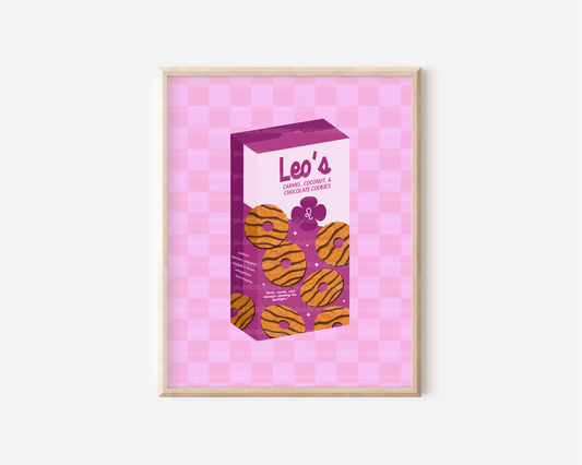 "Leo Cookies" Print