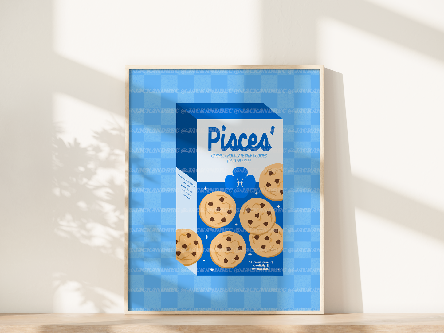 "Pisces Cookies" Print