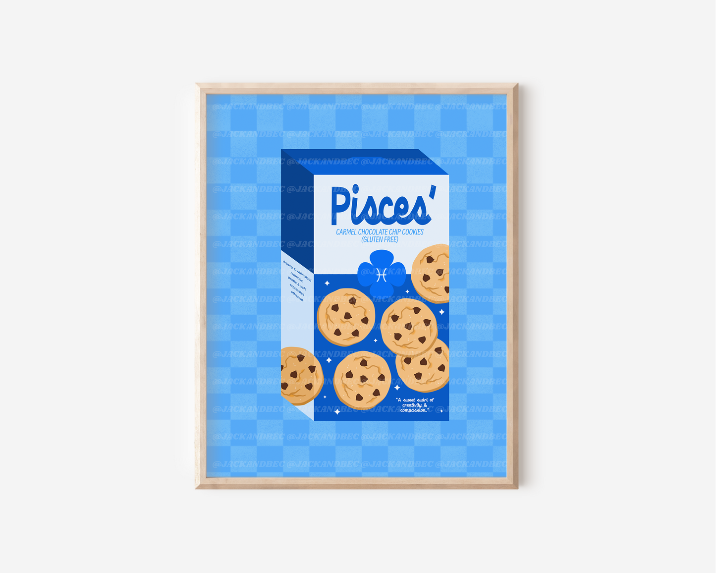 "Pisces Cookies" Print